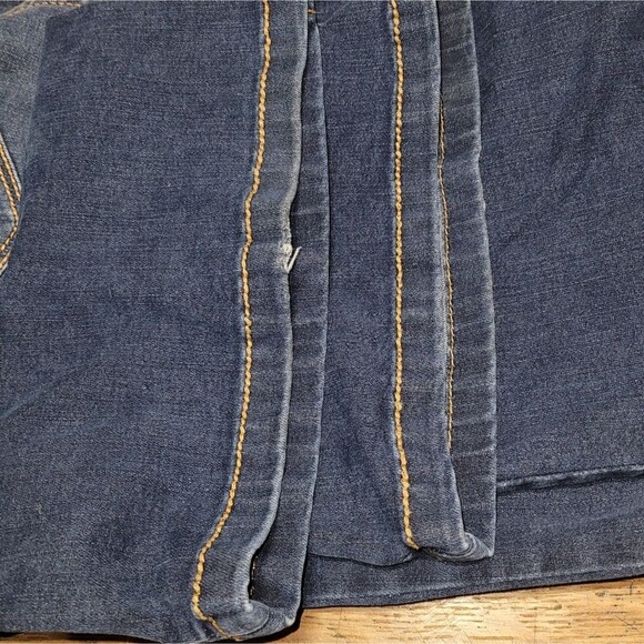 TORRID Jeans, 14S, Lux Slim Boot, Super Stretch, Blue, Zipper fly, 5 pockets - Picture 9 of 15